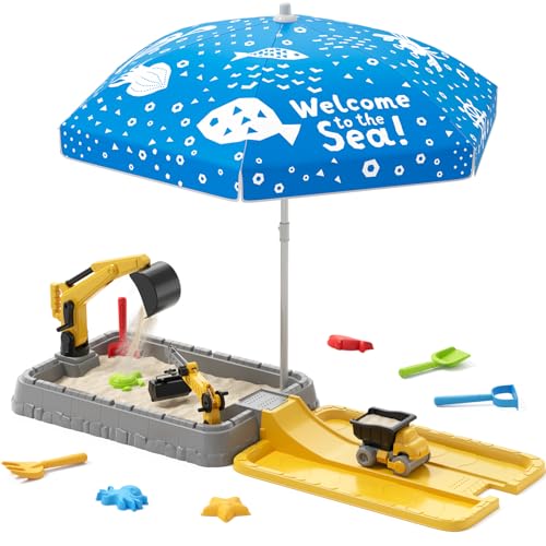 Wee Wonders Dirt Baggers Sandkasten, gelb von Wee Wonders