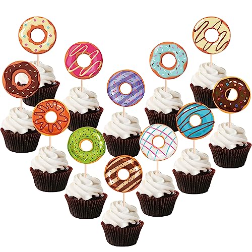Weenkeey 24 Stück Donut Cupcake Toppers Krapfen Kuchen Topper Picks Donut Geburtstag Tortendeko Mädchen Tortenstecker Deko für Mädchen Geburtstagsdeko Weenkeey 24 Stück Donut Cupcake Toppers Krapfen Kuchen Topper Picks Donut Geburtstag Tortendeko Mädchen Tortenstecker Deko für Mädchen Geburtstagsdeko von Weenkeey