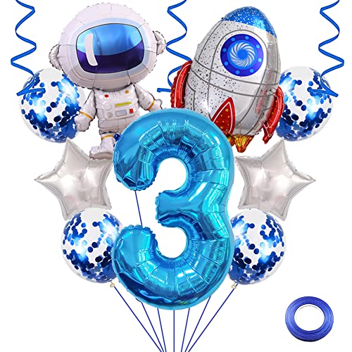 Weenkeey 3. Geburtstag Weltraum Luftballons Riesen Astronaut Rakete Folienballons 32 Zoll Blau Zahl 3 Helium Ballon 3. Geburtstag Luftballon Raummann Mylar Balloon für Junge Geburtstag Party Weenkeey 3. Geburtstag Weltraum Luftballons Riesen Astronaut Rakete Folienballons 32 Zoll Blau Zahl 3 Helium Ballon 3. Geburtstag Luftballon Raummann Mylar Balloon für Junge Geburtstag Party von Weenkeey