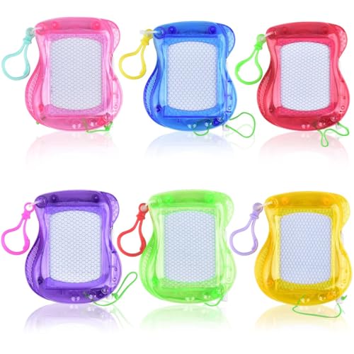 Wefaly Mitgebsel Kindergeburtstag Mini Maltafel Zaubertafel Schlüsselanhänger Kinder 6Pcs Nützliche Gastgeschenke Kleinigkeiten Give Aways Tombola Preise Pinata Füllung Party Beschäftigung von Wefaly