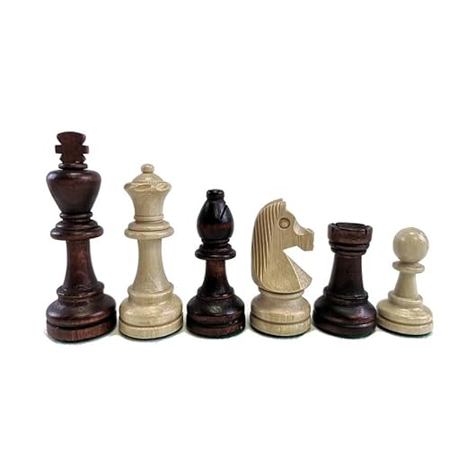 Profi Staunton Schachfiguren aus Holz Nr. 7 von Wegiel