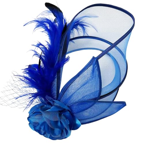 Cosplay Fascinator Hut für Party Hochzeit Frauen Blume Flapper Hut Bühnenshows Haarnadel Vintage Hut 20er Jahre Flapper Haarspange Cosplay Fascinator Hut für Party Hochzeit Frauen Blume Flapper Hut Bühnenshows Haarnadel Vintage Hut 20er Jahre Flapper Haarspange von Wegiwuca