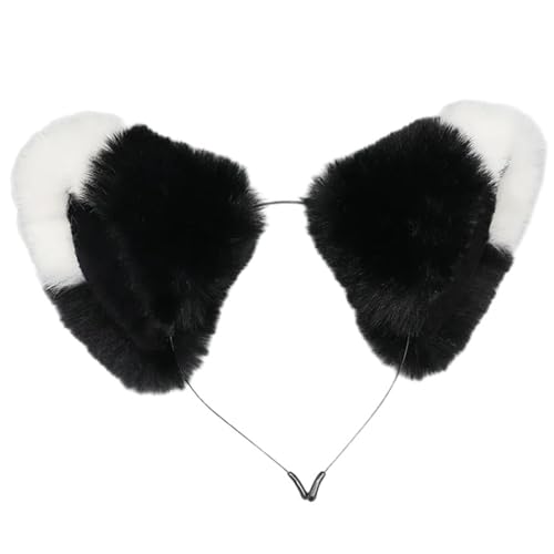 Wegiwuca Cosplay Maid Hairhoop Ohrhaarband Anpassen Katzen Schwanz Kostüm Haare Dekore Mädchen Themenparty Kopfschmuck Wegiwuca Cosplay Maid Hairhoop Ohrhaarband Anpassen Katzen Schwanz Kostüm Haare Dekore Mädchen Themenparty Kopfschmuck von Wegiwuca