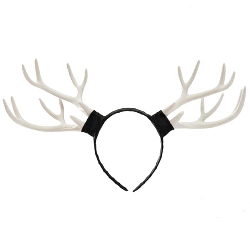 Wegiwuca Gothic Antler Horn Cosplay Party Cartoon Cosplay Halloween Cartoon Rollenspiele Kostüm Proms Party Live Show Kopfbedeckung von Wegiwuca