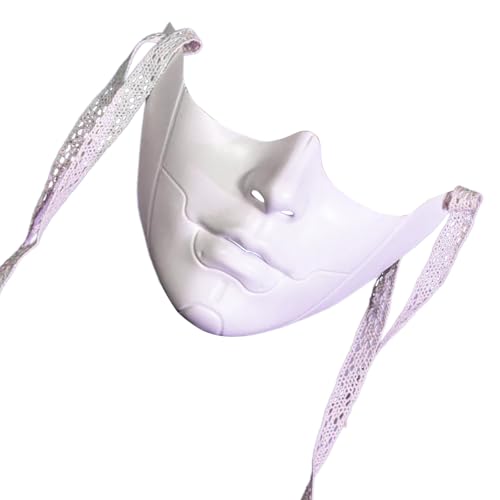 Wegiwuca Maskerade Maske Halloween Kostümmaske Für Frauen Männer Maskerade Dress Up Maskerade Maske Halbgesichtsmaske Für Dekoration von Wegiwuca