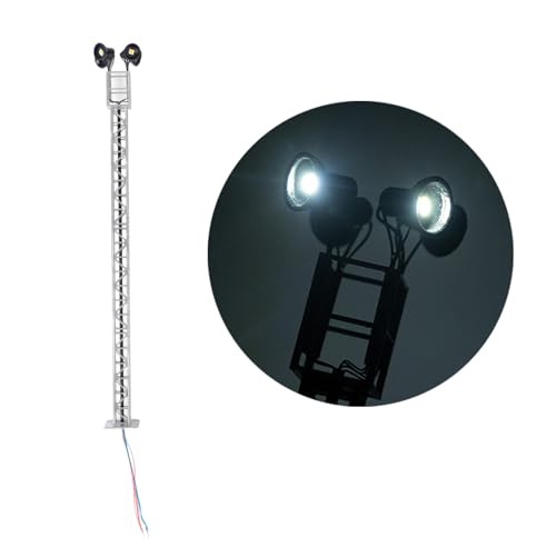 Wegiwuca Model Railway Lampe Warm Light Railroad Post Sand Tabelle Übung Ho Skala 1:87 Skala Für Sandtischübungen Wegiwuca Model Railway Lampe Warm Light Railroad Post Sand Tabelle Übung Ho Skala 1:87 Skala Für Sandtischübungen von Wegiwuca
