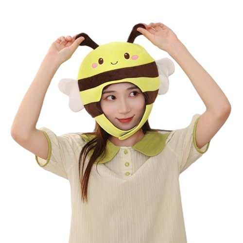 Wegiwuca Plüsch 3d Für Kindergeburtstagsfeier Rollenspiel Kostümhut Für Family Geting Cosplay Requisiten Kopfbedeckung von Wegiwuca