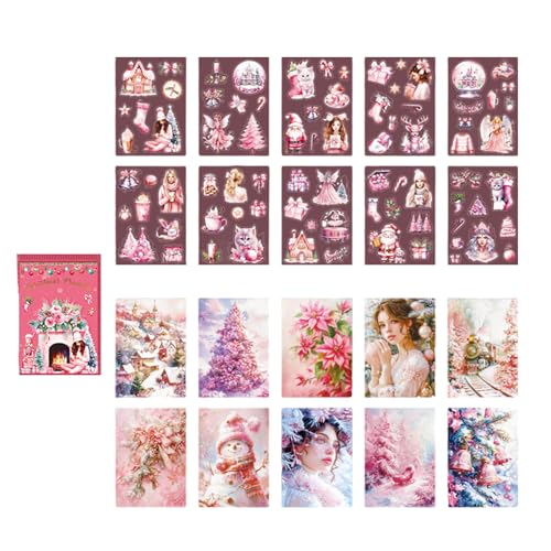 Wegiwuca Urlaubsverzerrungsaufkleber 20pcs Set Party Kartendekoration Tragbar Für Sammelalben Und Schulprojekte Wegiwuca Urlaubsverzerrungsaufkleber 20pcs Set Party Kartendekoration Tragbar Für Sammelalben Und Schulprojekte von Wegiwuca