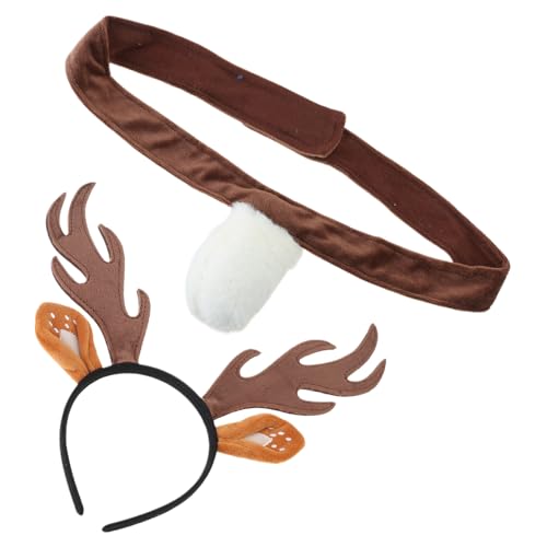Wegiwuca Weihnachtskleider Kostümzubehör Hirschohr Stirnband Hirsch Hirsch Hirsch Nase Für Frauen Mädchen Cosplay Party Fotografie Wegiwuca Weihnachtskleider Kostümzubehör Hirschohr Stirnband Hirsch Hirsch Hirsch Nase Für Frauen Mädchen Cosplay Party Fotografie von Wegiwuca