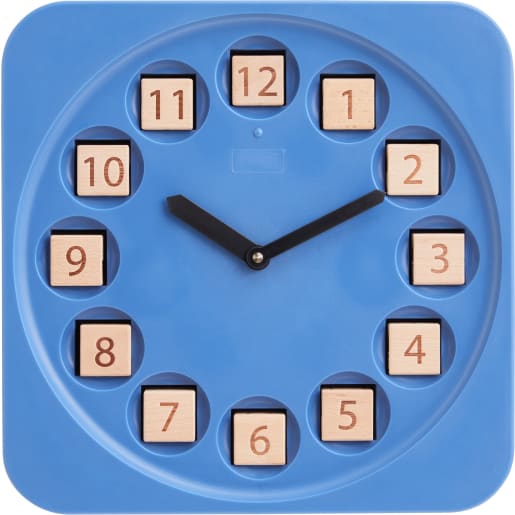 Lernuhr Edu, 13-teilig von Wehrfritz