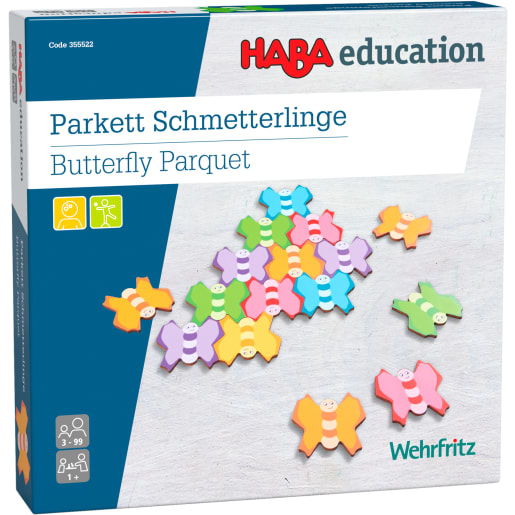 Parkett Schmetterlinge, 48 Teile Parkett Schmetterlinge, 48 Teile von Wehrfritz