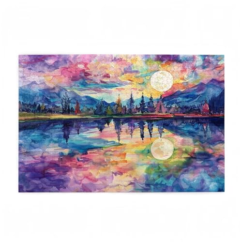 Abstrakt Puzzle Baum Puzzle Große 6000 Teile Erwachsene, Clevere Rätsel, Geschicklichkeitsspiel für die Ganze Familie, Holz Farbenfrohes Jigsaws mit Geschenkbox, Geschenke für Frauen 105x179cm D-715 Abstrakt Puzzle Baum Puzzle Große 6000 Teile Erwachsene, Clevere Rätsel, Geschicklichkeitsspiel für die Ganze Familie, Holz Farbenfrohes Jigsaws mit Geschenkbox, Geschenke für Frauen 105x179cm D-715 von Wehsaeho