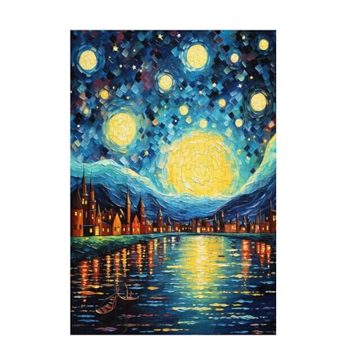 Abstrakt Puzzle Sternenhimmel Puzzle Große 200 Teile Erwachsene, Clevere Rätsel, Geschicklichkeitsspiel für die Ganze Familie, Holz Farbenfrohes Jigsaws mit Geschenkbox, Deko Wohnzimmer 35x25cm D-1591 Abstrakt Puzzle Sternenhimmel Puzzle Große 200 Teile Erwachsene, Clevere Rätsel, Geschicklichkeitsspiel für die Ganze Familie, Holz Farbenfrohes Jigsaws mit Geschenkbox, Deko Wohnzimmer 35x25cm D-1591 von Wehsaeho