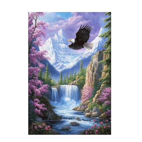 Adler Puzzle Blume Puzzle Große 200 Teile Erwachsene, Clevere Rätsel, Geschicklichkeitsspiel für die Ganze Familie, Holz Farbenfrohes Jigsaws mit Geschenkbox Verpackung, Zimmer Deko 35x25cm D-1049 Adler Puzzle Blume Puzzle Große 200 Teile Erwachsene, Clevere Rätsel, Geschicklichkeitsspiel für die Ganze Familie, Holz Farbenfrohes Jigsaws mit Geschenkbox Verpackung, Zimmer Deko 35x25cm D-1049 von Wehsaeho