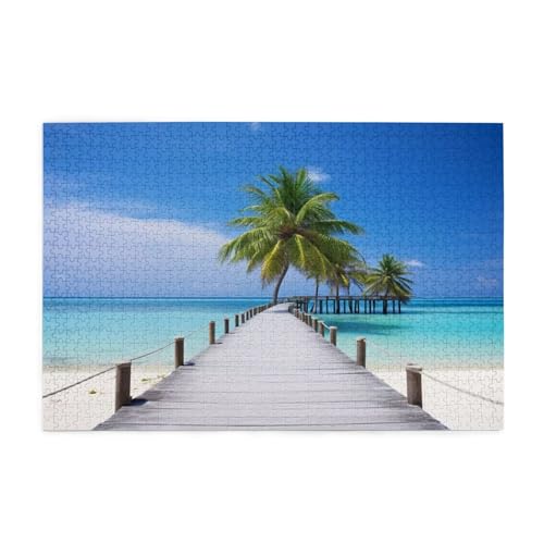 Baum Puzzle Brücke Puzzle Große 1500 Teile Erwachsene, Clevere Rätsel, Geschicklichkeitsspiel für die Ganze Familie, Holz Farbenfrohes Jigsaws mit Geschenkbox, Geschenke für Frauen 87x57cm E-686 Baum Puzzle Brücke Puzzle Große 1500 Teile Erwachsene, Clevere Rätsel, Geschicklichkeitsspiel für die Ganze Familie, Holz Farbenfrohes Jigsaws mit Geschenkbox, Geschenke für Frauen 87x57cm E-686 von Wehsaeho