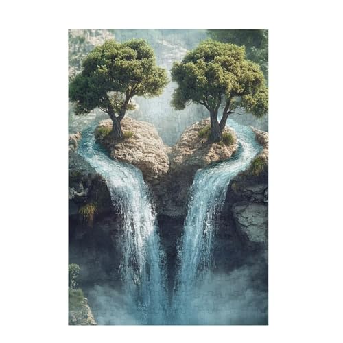 Baum Puzzle Fallen Puzzle Große 200 Teile Erwachsene, Clevere Rätsel, Geschicklichkeitsspiel für die Ganze Familie, Holz Farbenfrohes Jigsaws mit Geschenkbox Verpackung, Zimmer Deko 35x25cm D-1031 Baum Puzzle Fallen Puzzle Große 200 Teile Erwachsene, Clevere Rätsel, Geschicklichkeitsspiel für die Ganze Familie, Holz Farbenfrohes Jigsaws mit Geschenkbox Verpackung, Zimmer Deko 35x25cm D-1031 von Wehsaeho