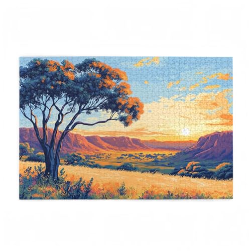 Baum Puzzle Landschaft Puzzle Große 3000 Teile Erwachsene, Clevere Rätsel, Geschicklichkeitsspiel für die Ganze Familie, Holz Farbenfrohes Jigsaws mit Geschenkbox, Geschenke für Frauen 81x122cm D-489 Baum Puzzle Landschaft Puzzle Große 3000 Teile Erwachsene, Clevere Rätsel, Geschicklichkeitsspiel für die Ganze Familie, Holz Farbenfrohes Jigsaws mit Geschenkbox, Geschenke für Frauen 81x122cm D-489 von Wehsaeho