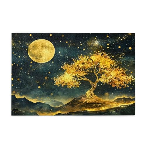 Baum des Lebens Puzzle Sternenhimmel Puzzle Große 1500 Teile Erwachsene, Clevere Rätsel, Geschicklichkeitsspiel für die Ganze Familie, Holz Farbenfrohes Jigsaws, Geschenke für Frauen 87x57cm E-280 Baum des Lebens Puzzle Sternenhimmel Puzzle Große 1500 Teile Erwachsene, Clevere Rätsel, Geschicklichkeitsspiel für die Ganze Familie, Holz Farbenfrohes Jigsaws, Geschenke für Frauen 87x57cm E-280 von Wehsaeho