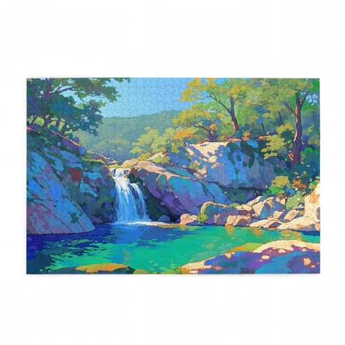 Berg Puzzle Fallen Puzzle Große 6000 Teile Erwachsene, Clevere Rätsel, Geschicklichkeitsspiel für die Ganze Familie, Holz Farbenfrohes Jigsaws mit Geschenkbox Verpackung, Zimmer Deko 105x179cm D-635 Berg Puzzle Fallen Puzzle Große 6000 Teile Erwachsene, Clevere Rätsel, Geschicklichkeitsspiel für die Ganze Familie, Holz Farbenfrohes Jigsaws mit Geschenkbox Verpackung, Zimmer Deko 105x179cm D-635 von Wehsaeho