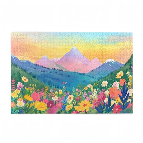 Berg Puzzle Landschaft Puzzle Große 200 Teile Erwachsene, Clevere Rätsel, Geschicklichkeitsspiel für die Ganze Familie, Holz Farbenfrohes Jigsaws mit Geschenkbox Verpackung, Zimmer Deko 35x25cm D-329 Berg Puzzle Landschaft Puzzle Große 200 Teile Erwachsene, Clevere Rätsel, Geschicklichkeitsspiel für die Ganze Familie, Holz Farbenfrohes Jigsaws mit Geschenkbox Verpackung, Zimmer Deko 35x25cm D-329 von Wehsaeho