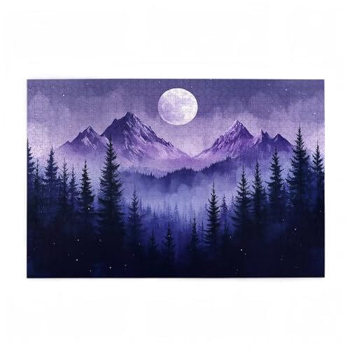 Berg Puzzle Mond Puzzle Große 6000 Teile Erwachsene, Clevere Rätsel, Geschicklichkeitsspiel für die Ganze Familie, Holz Farbenfrohes Jigsaws mit Geschenkbox Verpackung, Zimmer Deko 105x179cm D-472 Berg Puzzle Mond Puzzle Große 6000 Teile Erwachsene, Clevere Rätsel, Geschicklichkeitsspiel für die Ganze Familie, Holz Farbenfrohes Jigsaws mit Geschenkbox Verpackung, Zimmer Deko 105x179cm D-472 von Wehsaeho