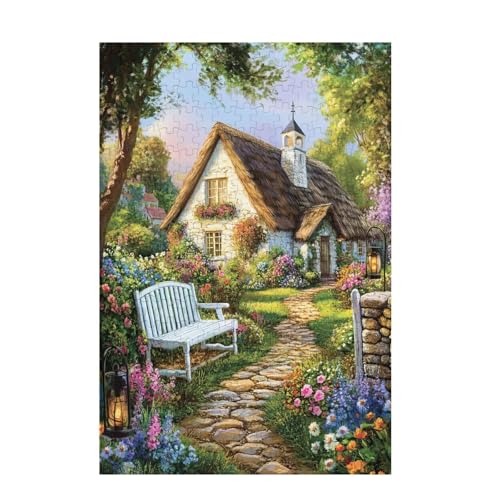 Blume Puzzle Baum Puzzle Große 3000 Teile Erwachsene, Clevere Rätsel, Geschicklichkeitsspiel für die Ganze Familie, Holz Farbenfrohes Jigsaws mit Geschenkbox Verpackung, Zimmer Deko 81x122cm D-1118 von Wehsaeho