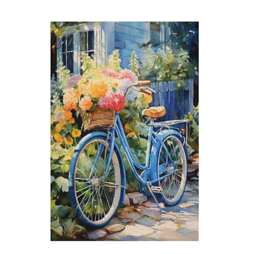 Blume Puzzle Garten Puzzle Große 1500 Teile Erwachsene, Clevere Rätsel, Geschicklichkeitsspiel für die Ganze Familie, Holz Farbenfrohes Jigsaws mit Geschenkbox Verpackung, Zimmer Deko 87x57cm D-1516 von Wehsaeho