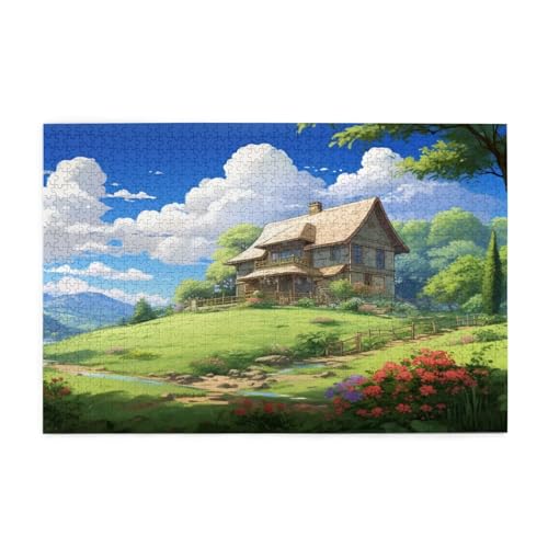 Blume Puzzle Landschaft Puzzle 300 Teile Erwachsene, Clevere Rätsel, Geschicklichkeitsspiel für die Ganze Familie, Holz Farbenfrohes Jigsaws, Geschenkbox Verpackung, Geschenke für Frauen 38x26cm E-751 Blume Puzzle Landschaft Puzzle 300 Teile Erwachsene, Clevere Rätsel, Geschicklichkeitsspiel für die Ganze Familie, Holz Farbenfrohes Jigsaws, Geschenkbox Verpackung, Geschenke für Frauen 38x26cm E-751 von Wehsaeho