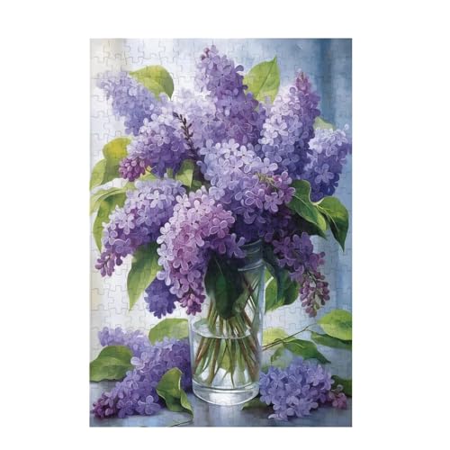 Blume Puzzle Lila Puzzle Große 1500 Teile Erwachsene, Clevere Rätsel, Geschicklichkeitsspiel für die Ganze Familie, Holz Farbenfrohes Jigsaws mit Geschenkbox Verpackung, Zimmer Deko 87x57cm D-1034 Blume Puzzle Lila Puzzle Große 1500 Teile Erwachsene, Clevere Rätsel, Geschicklichkeitsspiel für die Ganze Familie, Holz Farbenfrohes Jigsaws mit Geschenkbox Verpackung, Zimmer Deko 87x57cm D-1034 von Wehsaeho