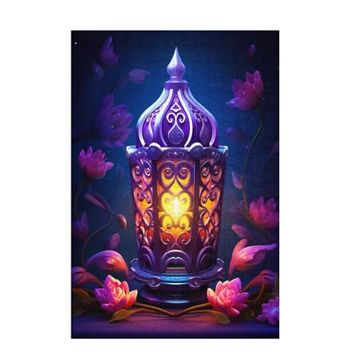 Blume Puzzle Nachtansicht Puzzle Große 500 Teile Erwachsene, Clevere Rätsel, Geschicklichkeitsspiel für die Ganze Familie, Holz Farbenfrohes Jigsaws mit Geschenkbox, Zimmer Deko 52x38cm D-1708 Blume Puzzle Nachtansicht Puzzle Große 500 Teile Erwachsene, Clevere Rätsel, Geschicklichkeitsspiel für die Ganze Familie, Holz Farbenfrohes Jigsaws mit Geschenkbox, Zimmer Deko 52x38cm D-1708 von Wehsaeho