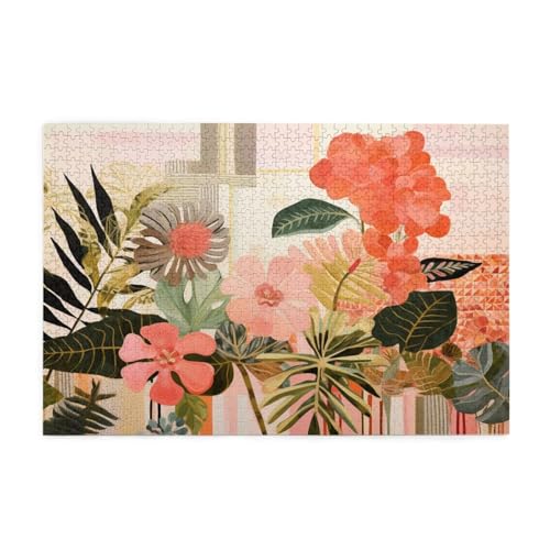 Blume Puzzle Retro Puzzle Große 1500 Teile Erwachsene, Clevere Rätsel, Geschicklichkeitsspiel für die Ganze Familie, Holz Farbenfrohes Jigsaws mit Geschenkbox, Geschenke für Frauen 87x57cm E-697 Blume Puzzle Retro Puzzle Große 1500 Teile Erwachsene, Clevere Rätsel, Geschicklichkeitsspiel für die Ganze Familie, Holz Farbenfrohes Jigsaws mit Geschenkbox, Geschenke für Frauen 87x57cm E-697 von Wehsaeho