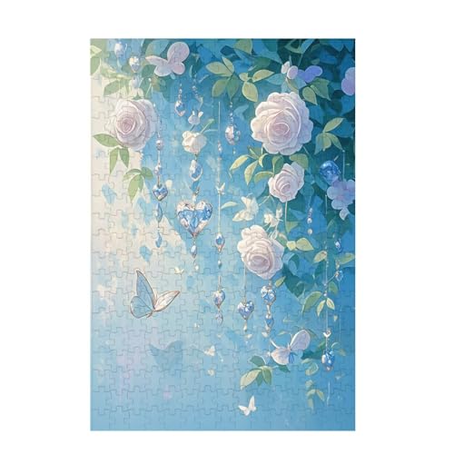 Blume Puzzle Traum Puzzle Große 200 Teile Erwachsene, Clevere Rätsel, Geschicklichkeitsspiel für die Ganze Familie, Holz Farbenfrohes Jigsaws mit Geschenkbox Verpackung, Zimmer Deko 35x25cm D-792 Blume Puzzle Traum Puzzle Große 200 Teile Erwachsene, Clevere Rätsel, Geschicklichkeitsspiel für die Ganze Familie, Holz Farbenfrohes Jigsaws mit Geschenkbox Verpackung, Zimmer Deko 35x25cm D-792 von Wehsaeho