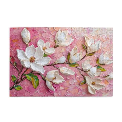 Blume Puzzle Volltonfarbe Puzzle 300 Teile Erwachsene, Clevere Rätsel, Geschicklichkeitsspiel für die Ganze Familie, Holz Farbenfrohes Jigsaws mit Geschenkbox, Geschenke für Frauen 38x26cm E-1544 Blume Puzzle Volltonfarbe Puzzle 300 Teile Erwachsene, Clevere Rätsel, Geschicklichkeitsspiel für die Ganze Familie, Holz Farbenfrohes Jigsaws mit Geschenkbox, Geschenke für Frauen 38x26cm E-1544 von Wehsaeho