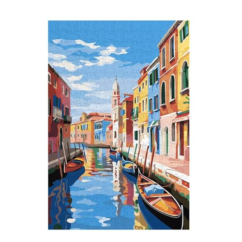 Boot Puzzle Venedig Puzzle Große 5000 Teile Erwachsene, Clevere Rätsel, Geschicklichkeitsspiel für die Ganze Familie, Holz Farbenfrohes Jigsaws mit Geschenkbox, Geschenke für Frauen 105x156cm D-1515 Boot Puzzle Venedig Puzzle Große 5000 Teile Erwachsene, Clevere Rätsel, Geschicklichkeitsspiel für die Ganze Familie, Holz Farbenfrohes Jigsaws mit Geschenkbox, Geschenke für Frauen 105x156cm D-1515 von Wehsaeho