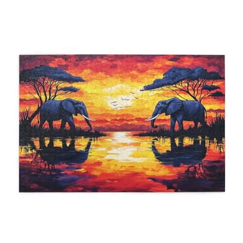 Elefant Puzzle Baum des Lebens Puzzle Große 5000 Teile Erwachsene, Clevere Rätsel, Geschicklichkeitsspiel für die Ganze Familie, Holz Farbenfrohes Jigsaws, Geschenke für Frauen 105x156cm E-1448 Elefant Puzzle Baum des Lebens Puzzle Große 5000 Teile Erwachsene, Clevere Rätsel, Geschicklichkeitsspiel für die Ganze Familie, Holz Farbenfrohes Jigsaws, Geschenke für Frauen 105x156cm E-1448 von Wehsaeho