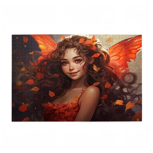 Engel Puzzle Mädchen Puzzle Große 200 Teile Erwachsene, Clevere Rätsel, Geschicklichkeitsspiel für die Ganze Familie, Holz Farbenfrohes Jigsaws mit Geschenkbox Verpackung, Zimmer Deko 35x25cm D-636 Engel Puzzle Mädchen Puzzle Große 200 Teile Erwachsene, Clevere Rätsel, Geschicklichkeitsspiel für die Ganze Familie, Holz Farbenfrohes Jigsaws mit Geschenkbox Verpackung, Zimmer Deko 35x25cm D-636 von Wehsaeho