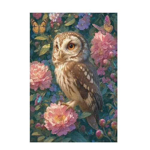 Eule Puzzle Blume Puzzle Große 6000 Teile Erwachsene, Clevere Rätsel, Geschicklichkeitsspiel für die Ganze Familie, Holz Farbenfrohes Jigsaws mit Geschenkbox Verpackung, Zimmer Deko 105x179cm D-1275 Eule Puzzle Blume Puzzle Große 6000 Teile Erwachsene, Clevere Rätsel, Geschicklichkeitsspiel für die Ganze Familie, Holz Farbenfrohes Jigsaws mit Geschenkbox Verpackung, Zimmer Deko 105x179cm D-1275 von Wehsaeho