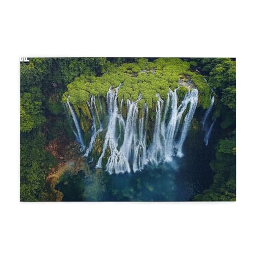 Fallen Puzzle Landschaft Puzzle 300 Teile Erwachsene, Clevere Rätsel, Geschicklichkeitsspiel für die Ganze Familie, Holz Farbenfrohes Jigsaws, Geschenkbox Verpackung, Deko Wohnzimmer 38x26cm E-934 Fallen Puzzle Landschaft Puzzle 300 Teile Erwachsene, Clevere Rätsel, Geschicklichkeitsspiel für die Ganze Familie, Holz Farbenfrohes Jigsaws, Geschenkbox Verpackung, Deko Wohnzimmer 38x26cm E-934 von Wehsaeho