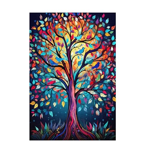 Farbe Puzzle Baum des Lebens Puzzle Große 200 Teile Erwachsene, Clevere Rätsel, Geschicklichkeitsspiel für die Ganze Familie, Holz Farbenfrohes Jigsaws mit Geschenkbox, Deko Wohnzimmer 35x25cm D-1689 Farbe Puzzle Baum des Lebens Puzzle Große 200 Teile Erwachsene, Clevere Rätsel, Geschicklichkeitsspiel für die Ganze Familie, Holz Farbenfrohes Jigsaws mit Geschenkbox, Deko Wohnzimmer 35x25cm D-1689 von Wehsaeho
