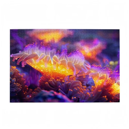 Farbe Puzzle Meer Puzzle Große 3000 Teile Erwachsene, Clevere Rätsel, Geschicklichkeitsspiel für die Ganze Familie, Holz Farbenfrohes Jigsaws mit Geschenkbox Verpackung, Zimmer Deko 81x122cm D-233 von Wehsaeho