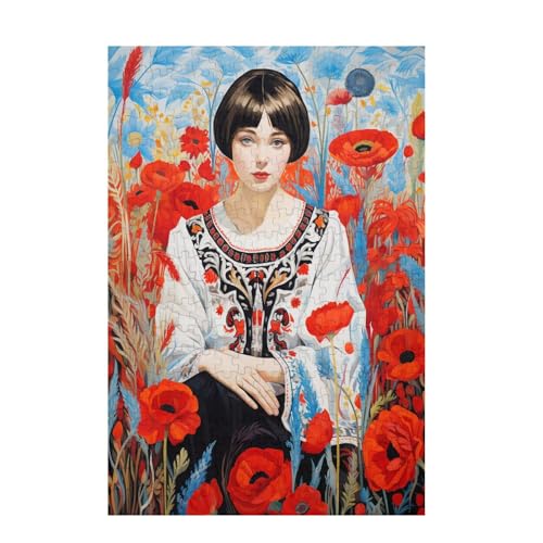 Frau Puzzle Blume Puzzle Große 3000 Teile Erwachsene, Clevere Rätsel, Geschicklichkeitsspiel für die Ganze Familie, Holz Farbenfrohes Jigsaws mit Geschenkbox Verpackung, Zimmer Deko 81x122cm D-1594 Frau Puzzle Blume Puzzle Große 3000 Teile Erwachsene, Clevere Rätsel, Geschicklichkeitsspiel für die Ganze Familie, Holz Farbenfrohes Jigsaws mit Geschenkbox Verpackung, Zimmer Deko 81x122cm D-1594 von Wehsaeho