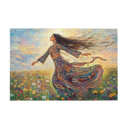 Frau Puzzle Farbe Puzzle 300 Teile Erwachsene, Clevere Rätsel, Geschicklichkeitsspiel für die Ganze Familie, Holz Farbenfrohes Jigsaws mit Geschenkbox Verpackung, Geschenke für Frauen 38x26cm E-1761 Frau Puzzle Farbe Puzzle 300 Teile Erwachsene, Clevere Rätsel, Geschicklichkeitsspiel für die Ganze Familie, Holz Farbenfrohes Jigsaws mit Geschenkbox Verpackung, Geschenke für Frauen 38x26cm E-1761 von Wehsaeho