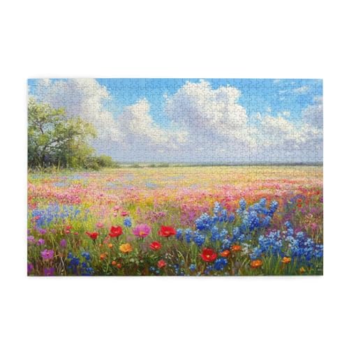 Frühling Puzzle Blume Puzzle Große 1500 Teile Erwachsene, Clevere Rätsel, Geschicklichkeitsspiel für die Ganze Familie, Holz Farbenfrohes Jigsaws mit Geschenkbox, Geschenke für Frauen 87x57cm E-1416 Frühling Puzzle Blume Puzzle Große 1500 Teile Erwachsene, Clevere Rätsel, Geschicklichkeitsspiel für die Ganze Familie, Holz Farbenfrohes Jigsaws mit Geschenkbox, Geschenke für Frauen 87x57cm E-1416 von Wehsaeho