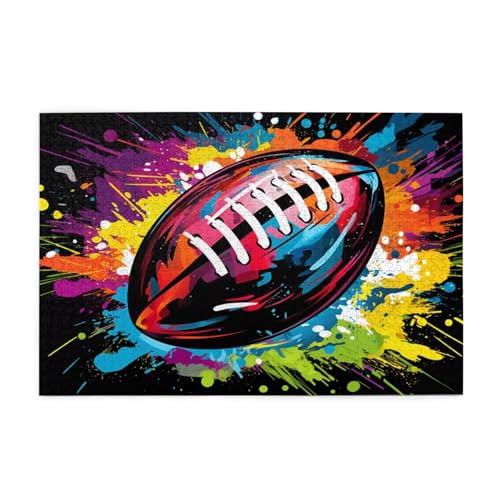 Fußball Puzzle Farbe Puzzle Große 5000 Teile Erwachsene, Clevere Rätsel, Geschicklichkeitsspiel für die Ganze Familie, Holz Farbenfrohes Jigsaws mit Geschenkbox, Geschenke für Frauen 105x156cm E-540 Fußball Puzzle Farbe Puzzle Große 5000 Teile Erwachsene, Clevere Rätsel, Geschicklichkeitsspiel für die Ganze Familie, Holz Farbenfrohes Jigsaws mit Geschenkbox, Geschenke für Frauen 105x156cm E-540 von Wehsaeho