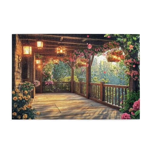 Garten Puzzle Frühling Puzzle Große 5000 Teile Erwachsene, Clevere Rätsel, Geschicklichkeitsspiel für die Ganze Familie, Holz Farbenfrohes Jigsaws mit Geschenkbox, Deko Wohnzimmer 105x156cm E-1736 Garten Puzzle Frühling Puzzle Große 5000 Teile Erwachsene, Clevere Rätsel, Geschicklichkeitsspiel für die Ganze Familie, Holz Farbenfrohes Jigsaws mit Geschenkbox, Deko Wohnzimmer 105x156cm E-1736 von Wehsaeho