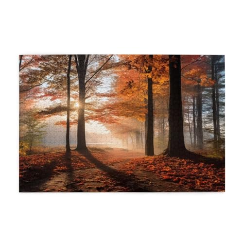 Herbst Puzzle Baum Puzzle 300 Teile Erwachsene, Clevere Rätsel, Geschicklichkeitsspiel für die Ganze Familie, Holz Farbenfrohes Jigsaws mit Geschenkbox Verpackung, Geschenke für Frauen 38x26cm E-689 Herbst Puzzle Baum Puzzle 300 Teile Erwachsene, Clevere Rätsel, Geschicklichkeitsspiel für die Ganze Familie, Holz Farbenfrohes Jigsaws mit Geschenkbox Verpackung, Geschenke für Frauen 38x26cm E-689 von Wehsaeho