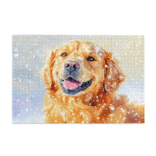 Hund Puzzle Tier Puzzle Große 1500 Teile Erwachsene, Clevere Rätsel, Geschicklichkeitsspiel für die Ganze Familie, Holz Farbenfrohes Jigsaws, Geschenkbox Verpackung, Deko Wohnzimmer 87x57cm E-1216 Hund Puzzle Tier Puzzle Große 1500 Teile Erwachsene, Clevere Rätsel, Geschicklichkeitsspiel für die Ganze Familie, Holz Farbenfrohes Jigsaws, Geschenkbox Verpackung, Deko Wohnzimmer 87x57cm E-1216 von Wehsaeho