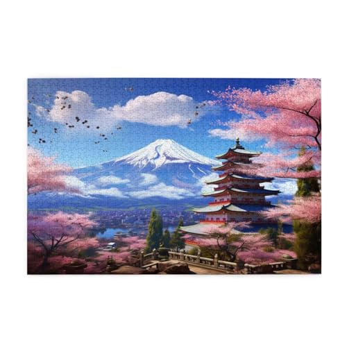 Japan Puzzle Vulkan Fuji Puzzle Große 5000 Teile Erwachsene, Clevere Rätsel, Geschicklichkeitsspiel für die Ganze Familie, Holz Farbenfrohes Jigsaws mit Geschenkbox, Deko Wohnzimmer 105x156cm E-16 Japan Puzzle Vulkan Fuji Puzzle Große 5000 Teile Erwachsene, Clevere Rätsel, Geschicklichkeitsspiel für die Ganze Familie, Holz Farbenfrohes Jigsaws mit Geschenkbox, Deko Wohnzimmer 105x156cm E-16 von Wehsaeho