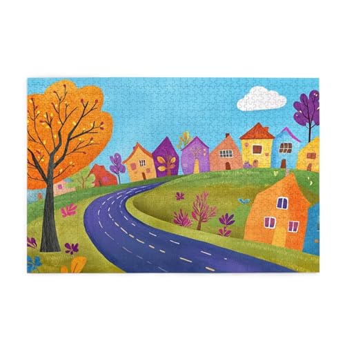 Karikatur Puzzle Baum Puzzle Große 1500 Teile Erwachsene, Clevere Rätsel, Geschicklichkeitsspiel für die Ganze Familie, Holz Farbenfrohes Jigsaws mit Geschenkbox, Geschenke für Frauen 87x57cm E-1685 Karikatur Puzzle Baum Puzzle Große 1500 Teile Erwachsene, Clevere Rätsel, Geschicklichkeitsspiel für die Ganze Familie, Holz Farbenfrohes Jigsaws mit Geschenkbox, Geschenke für Frauen 87x57cm E-1685 von Wehsaeho