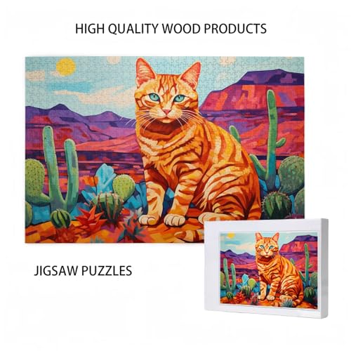 Katze Puzzle Landschaft Puzzle Große 6000 Teile Erwachsene, Clevere Rätsel, Geschicklichkeitsspiel für die Ganze Familie, Holz Farbenfrohes Jigsaws mit Geschenkbox, Zimmer Deko 105x179cm D-701 Katze Puzzle Landschaft Puzzle Große 6000 Teile Erwachsene, Clevere Rätsel, Geschicklichkeitsspiel für die Ganze Familie, Holz Farbenfrohes Jigsaws mit Geschenkbox, Zimmer Deko 105x179cm D-701 von Wehsaeho